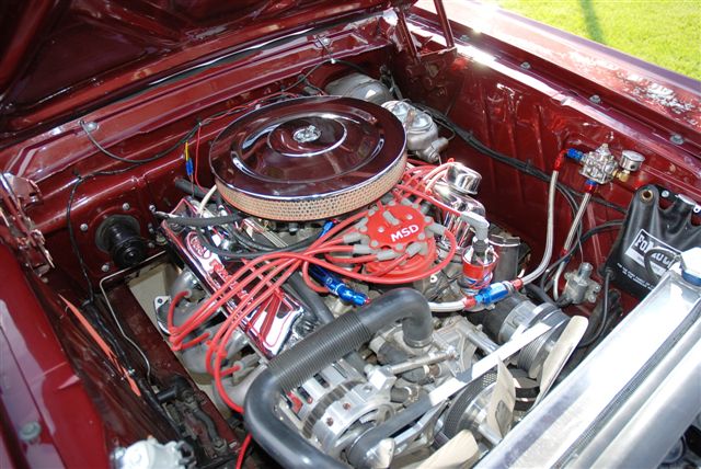 66-Mustang-Engine-View