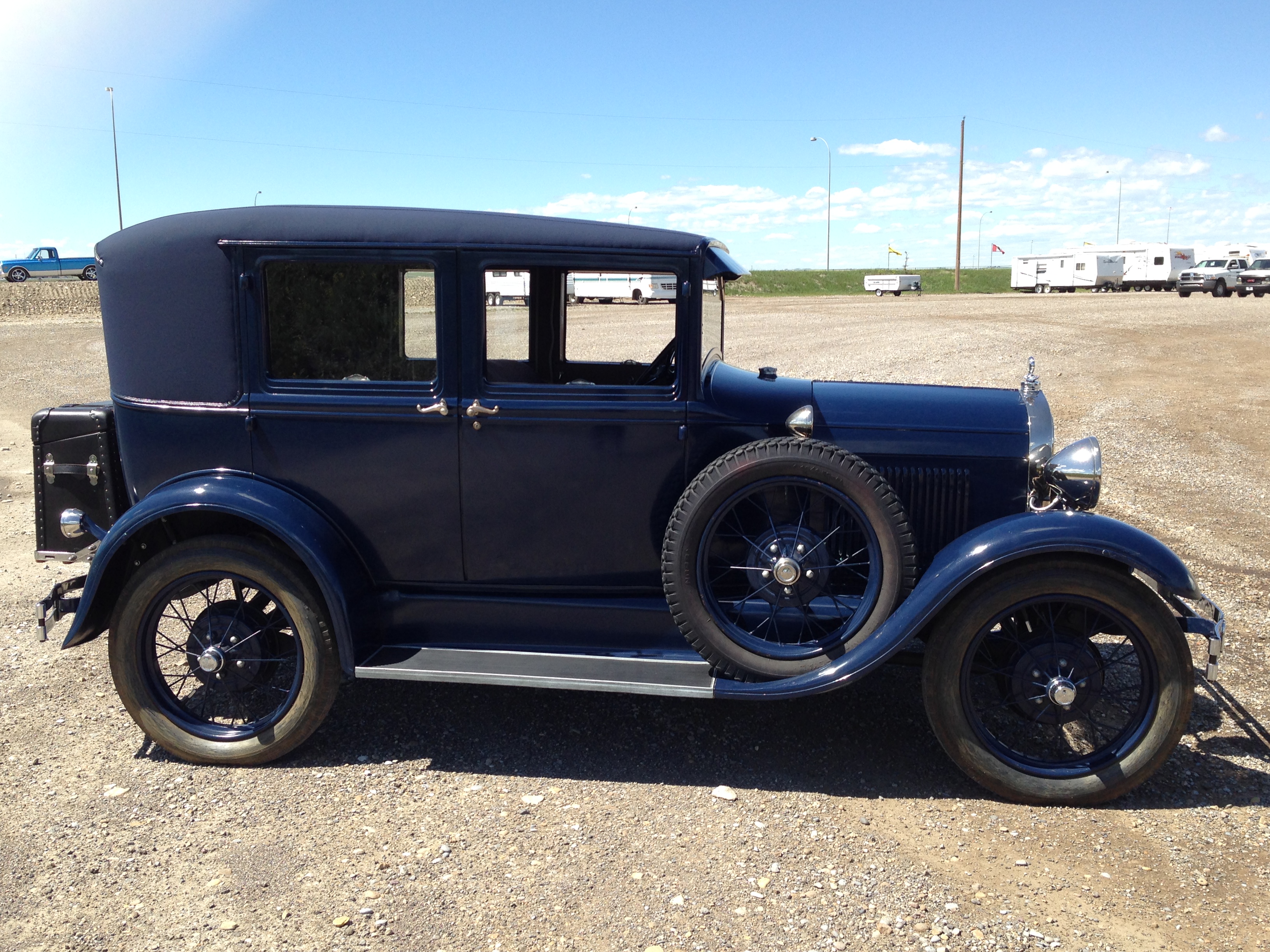 1929 Model A Fordor Clothback