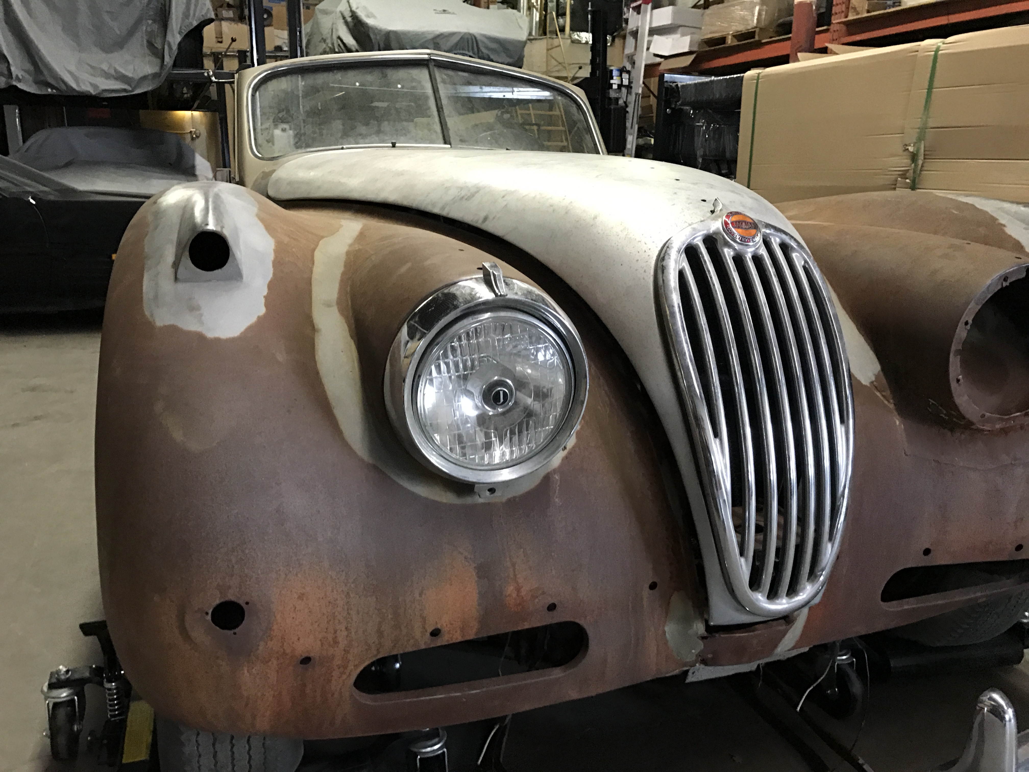 1957 Jaguar XK140 Barn Find