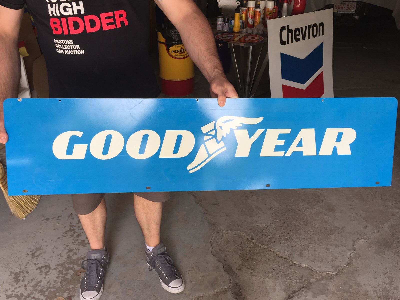 Large Goodyear Sign