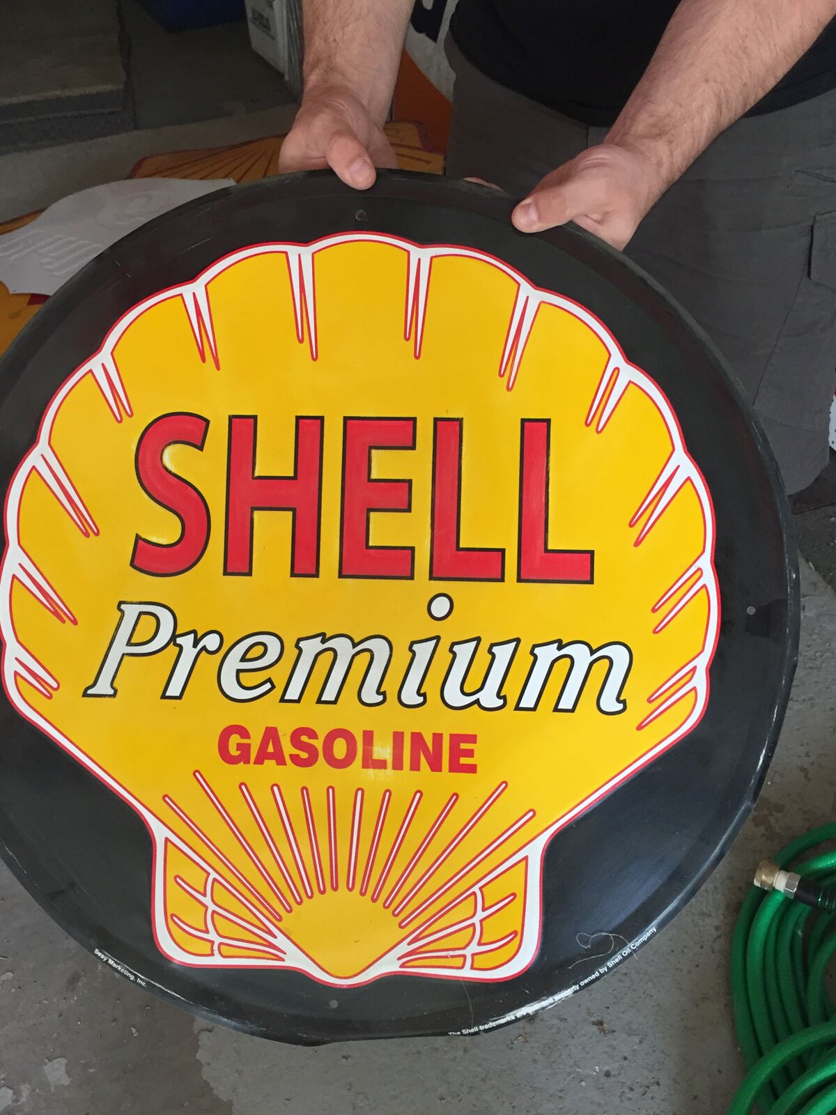 Black Shell Premium Sign