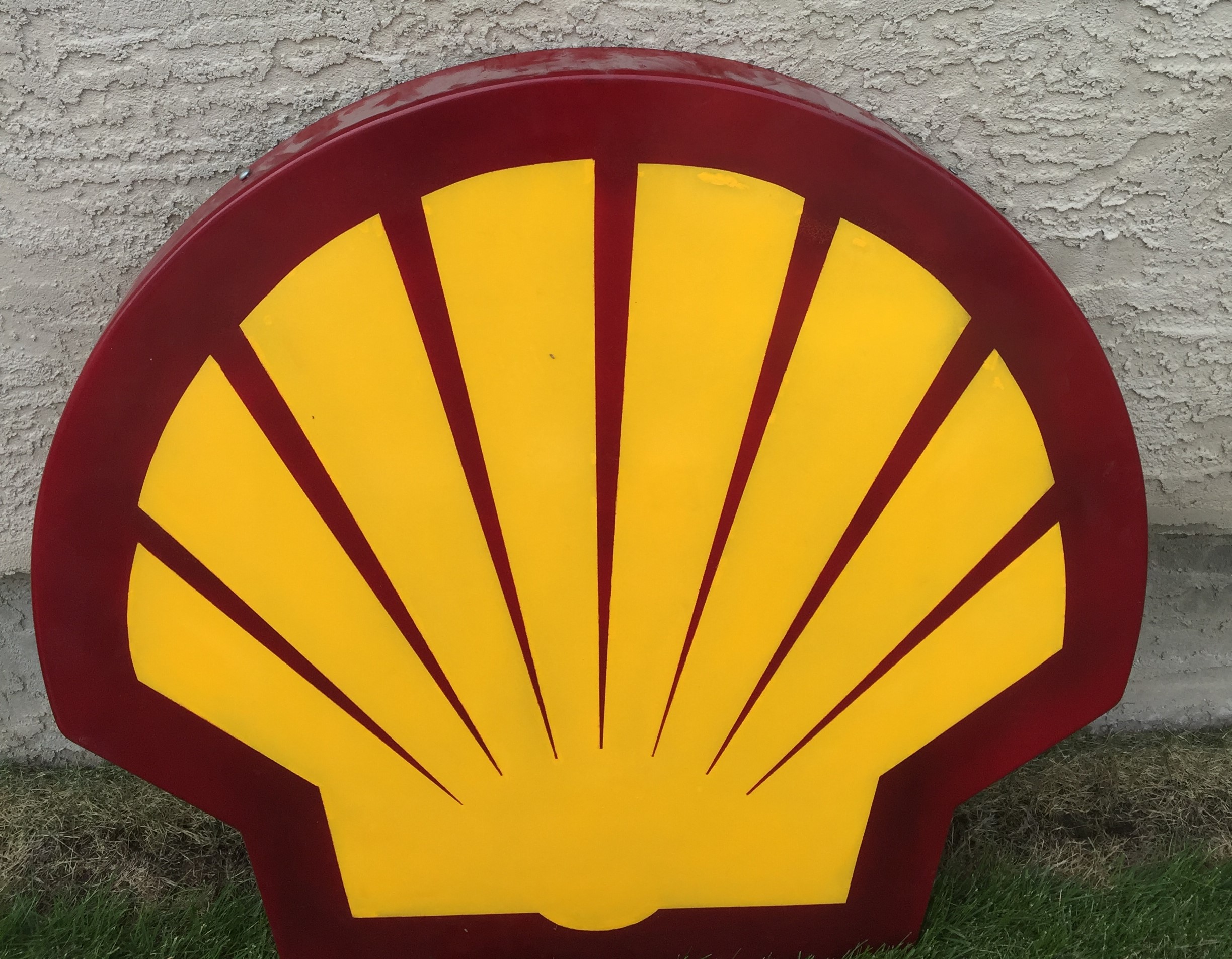 Plastic Shell Sign