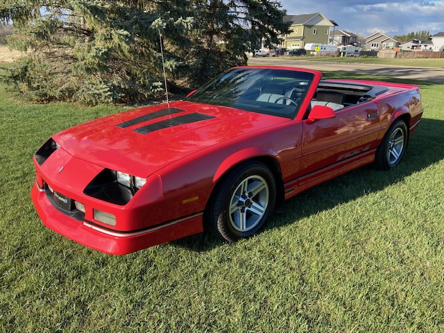 1988 Chevrolet Camaro IROC Z Convertible