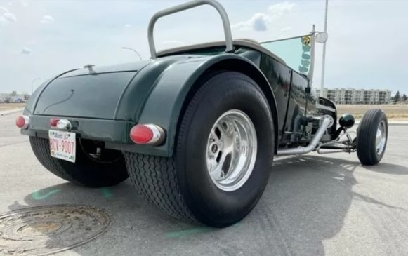 Right back and side view