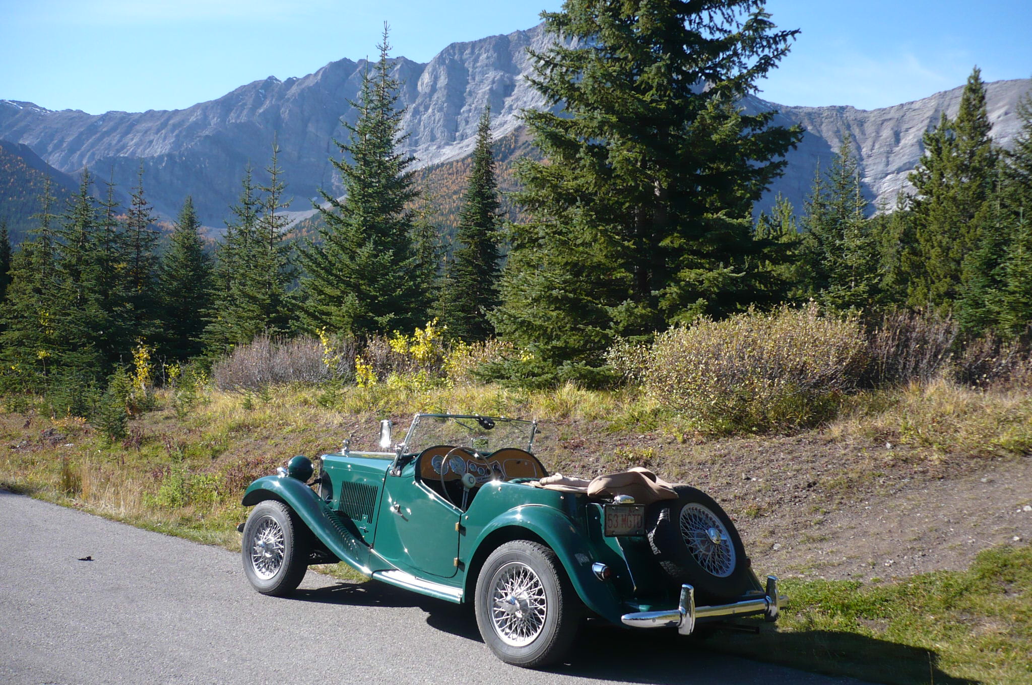 SOLD 1953 MGTD Roadster