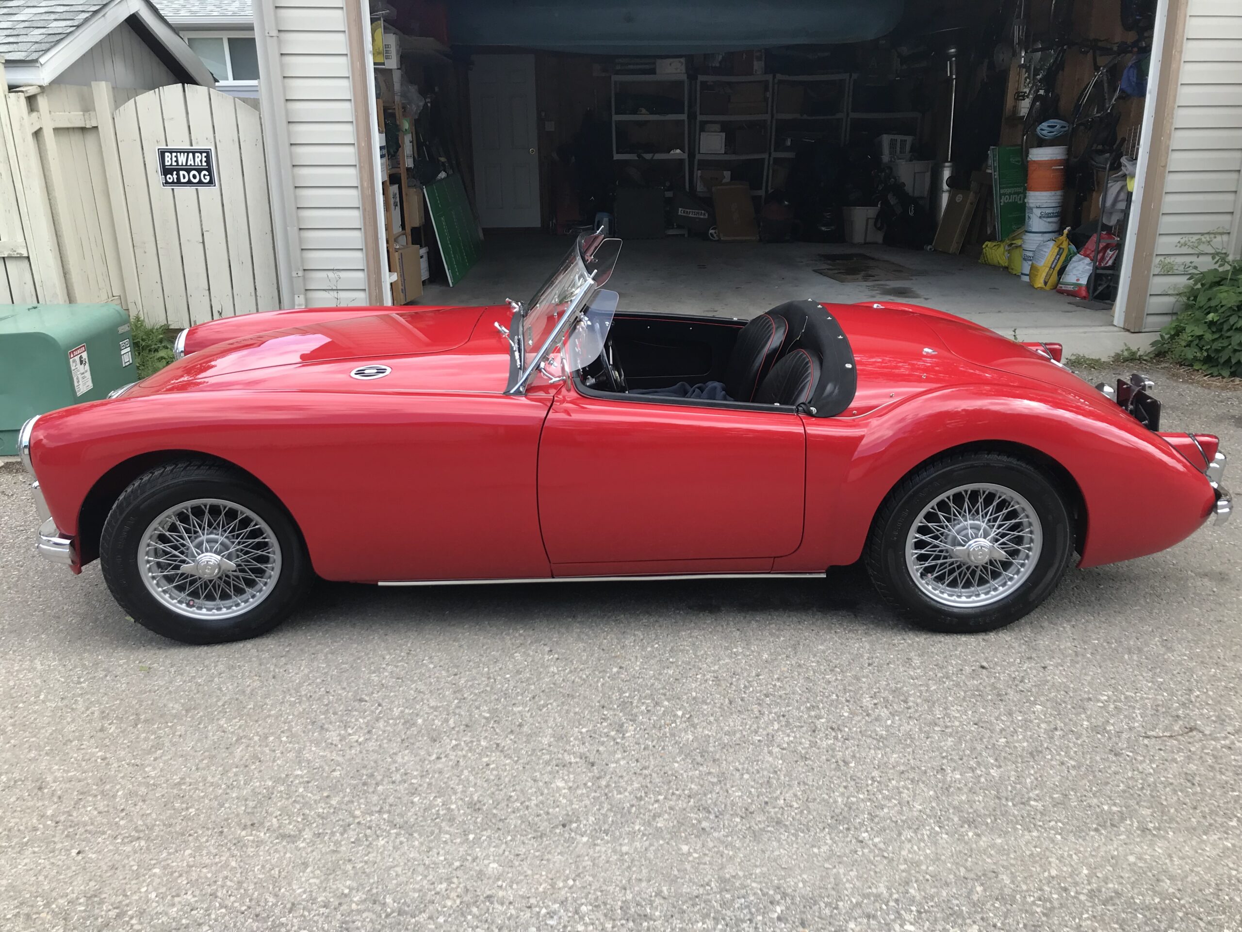 SOLD 1959 MGA 1500